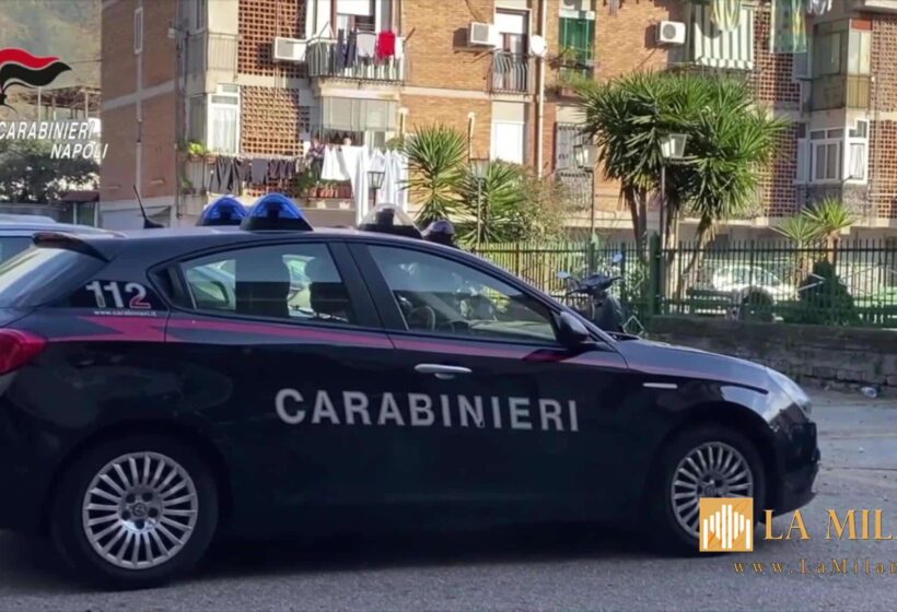 Napoli, 39enne arrestato: maltrattamenti, estorsione e fuga dai domiciliari