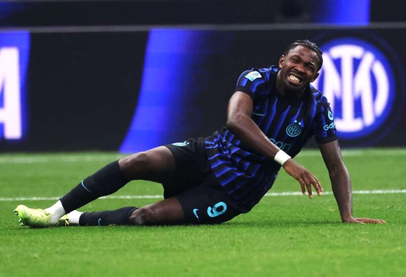 Finale Coppa Italia Lazio-Inter: non solo Thuram, un big rischia forfait