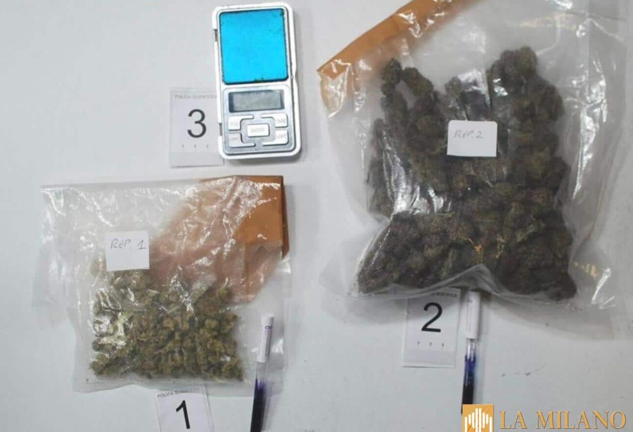 Cremona, Polizia di Stato: sequestrati 130 g di marijuana, denunciato un giovane