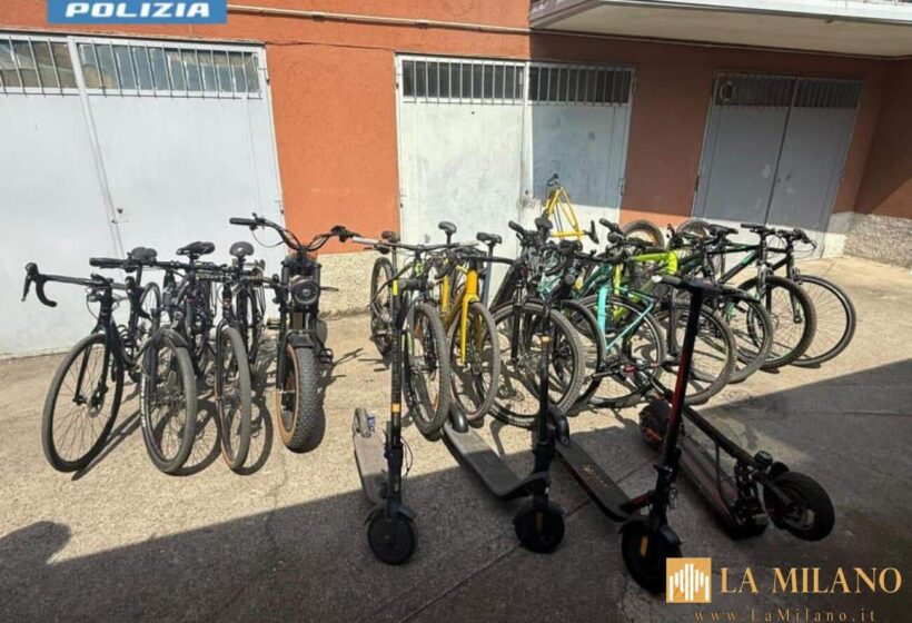 Cremona, donna denunciata per ricettazione di bici e monopattini rubati