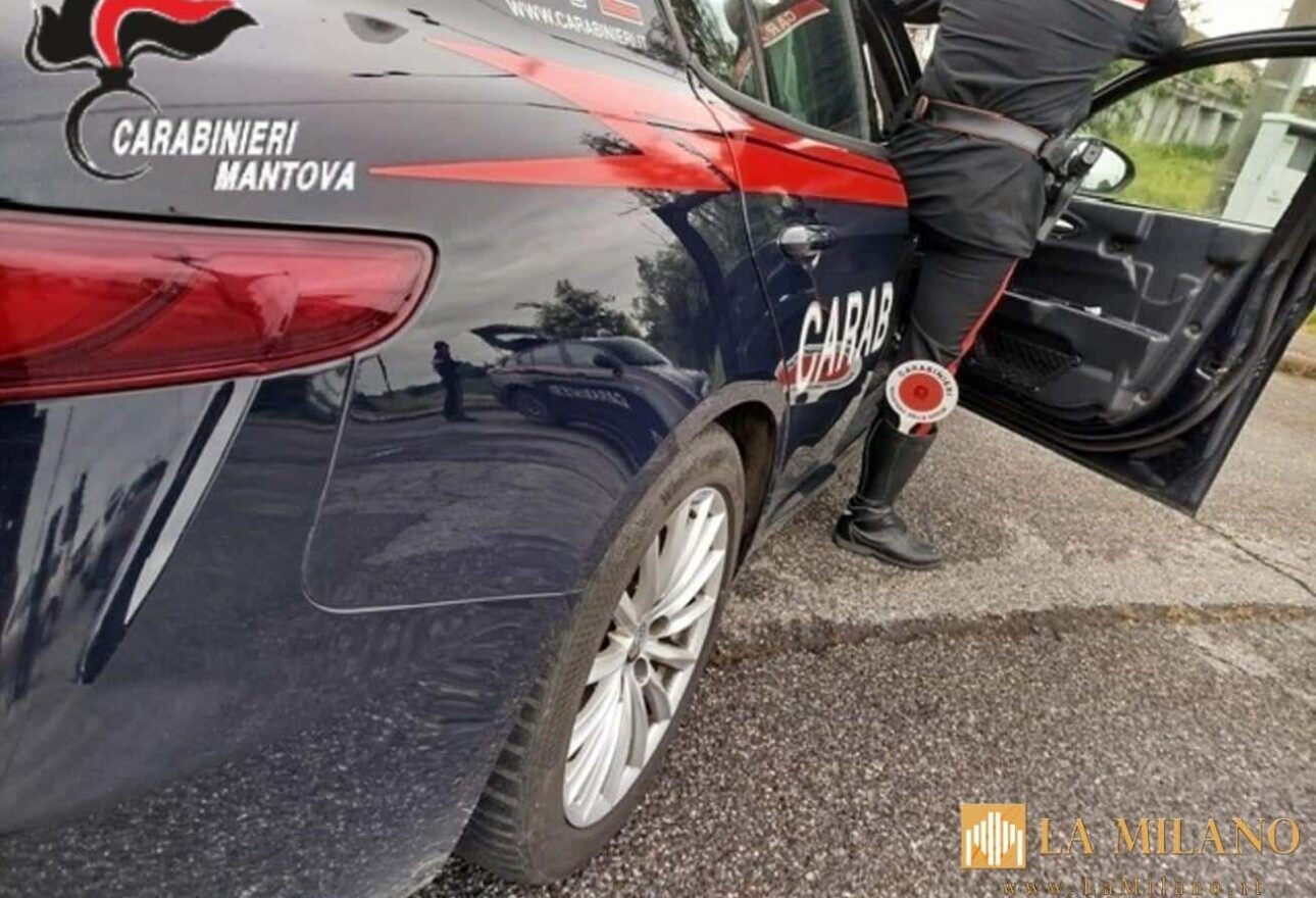 San Giorgio Bigarello: Carabinieri fermano due giovani in scooter con droga, denunciati