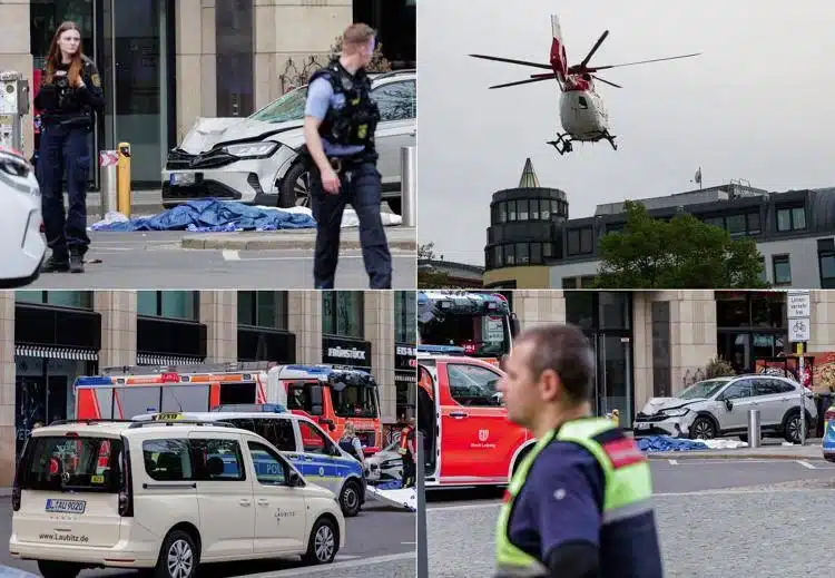 Lipsia, auto travolge la folla in centro: 2 morti e 20 feriti