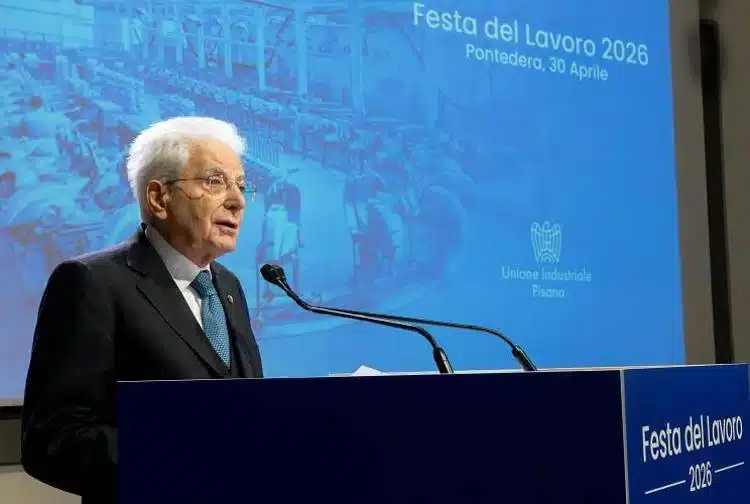 Festa del Lavoro a Pontedera: Mattarella su sicurezza e giovani