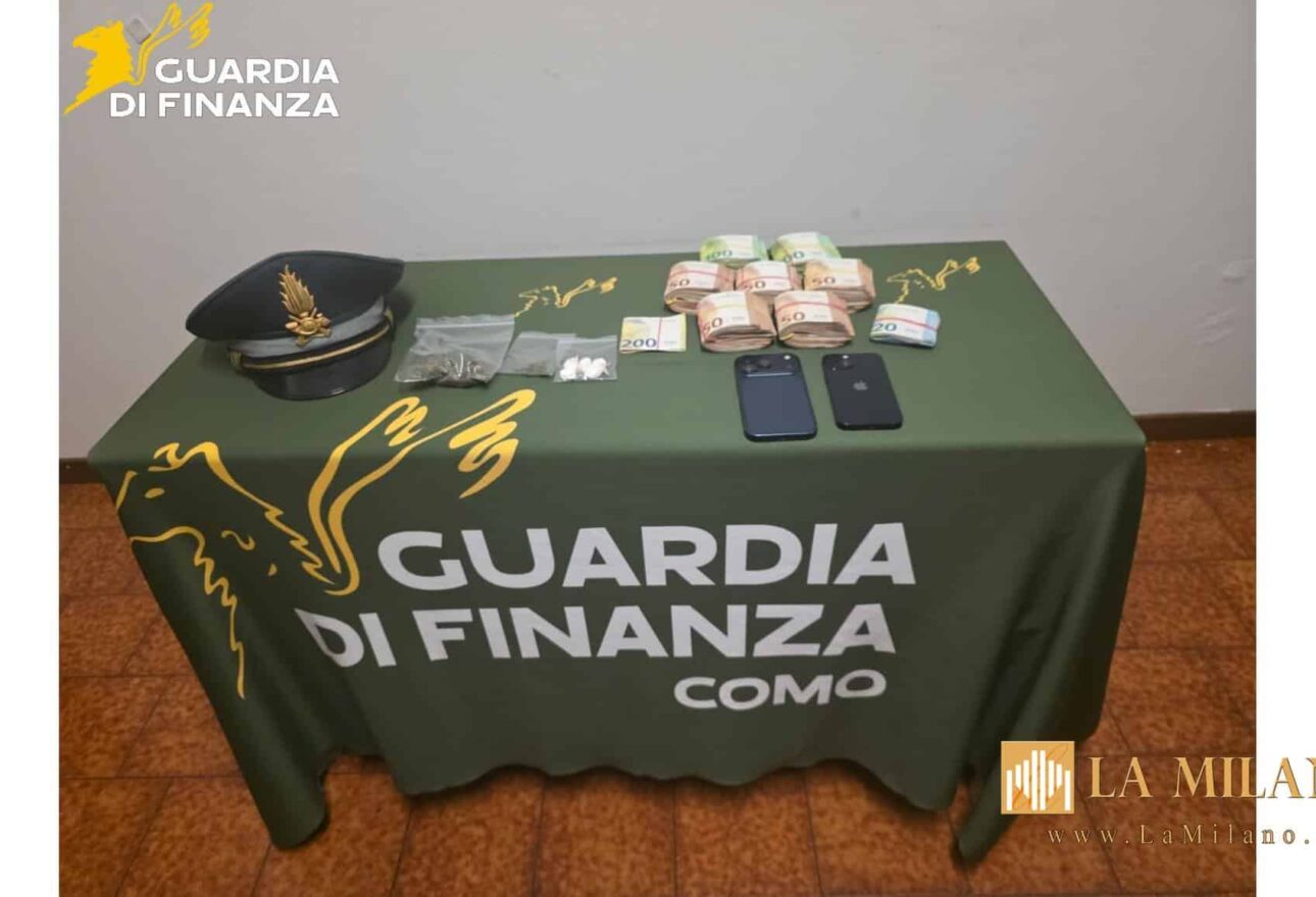 Porlezza: cocaina nascosta negli slip e 45mila euro, arresto GdF