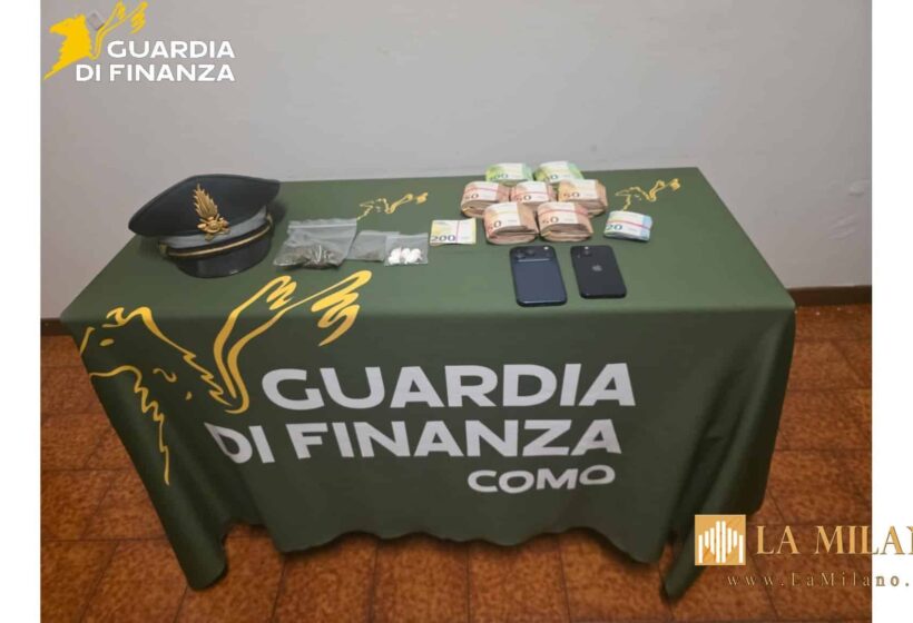 Porlezza: cocaina nascosta negli slip e 45mila euro, arresto GdF