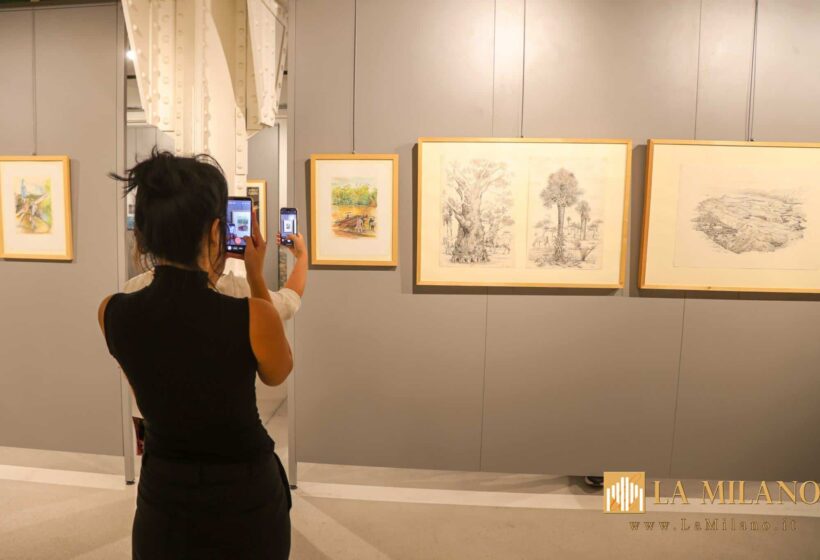 Trieste: l’Africa di Edoardo Di Muro in mostra, 100 opere d’arte
